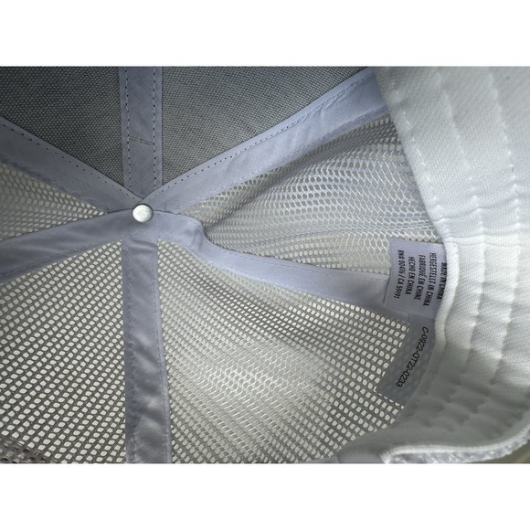 Masters Augusta National Trucker Hat Snapback Golf Cap White Black Mesh American - Picture 6 of 6